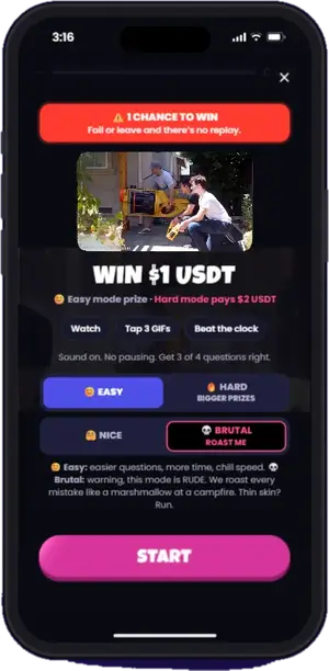 Get paid to learn with Mark Rober on an iPhone in the Vidmoola app